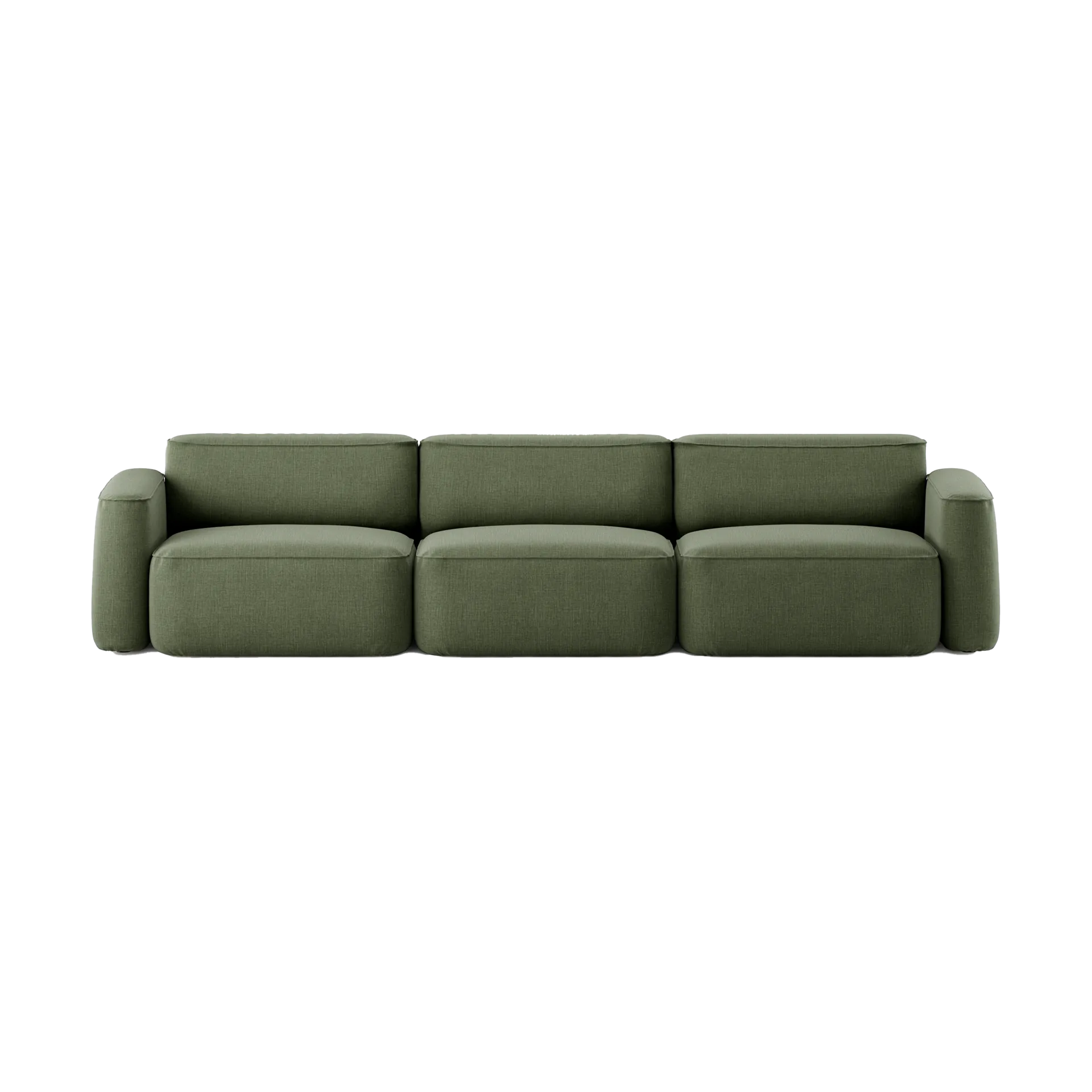 Patch 3-sits soffa, Linara 100 Tarragon Massproductions