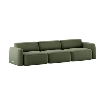 Patch 3-sits soffa - Linara 100 Tarragon - Massproductions