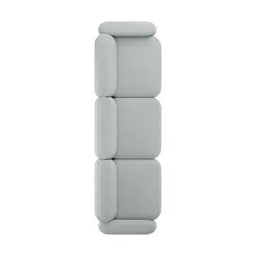 Patch 3-sits soffa - Linara 253 Swedish Grey - Massproductions