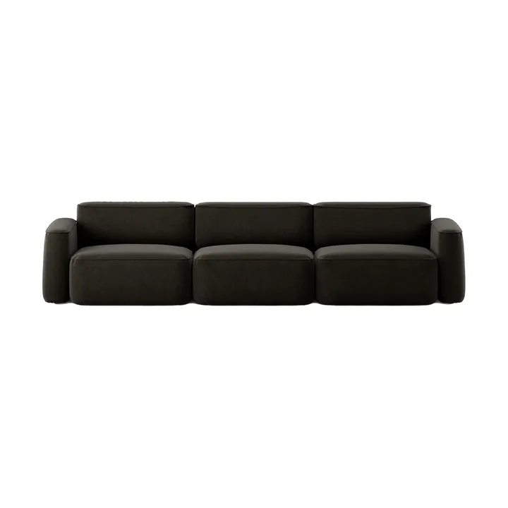 Patch 3-sits soffa - Linara 90 Espresso - Massproductions