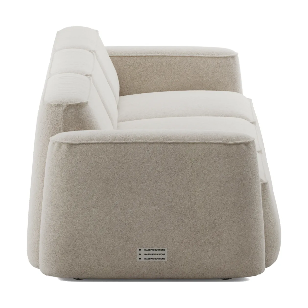 Patch 3-sits soffa, Spiral 21 Chalk Massproductions