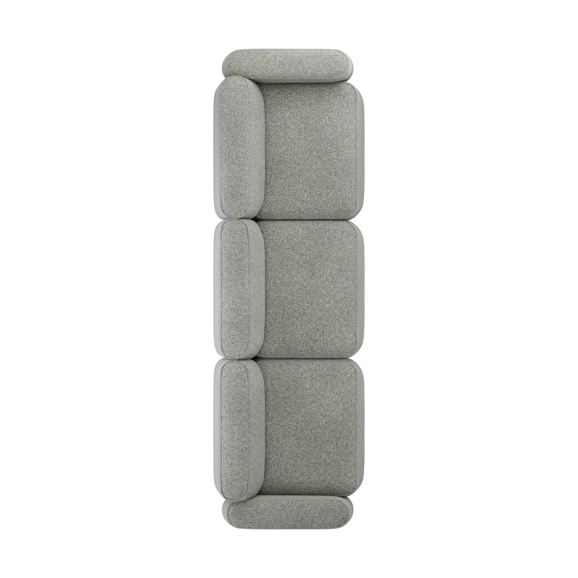 Patch 3-sits soffa, Spiral 23 Monochrome Massproductions