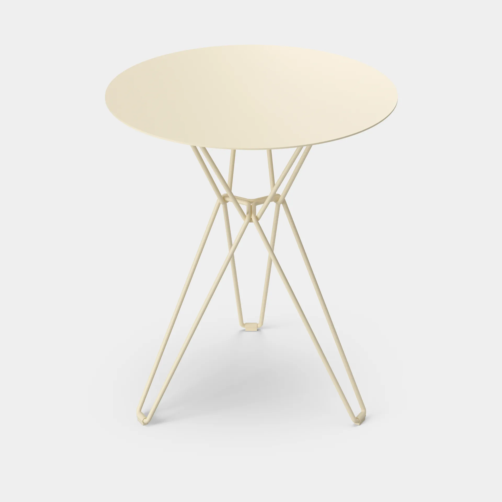 Tio cafébord Ø60 cm, Ivory Massproductions