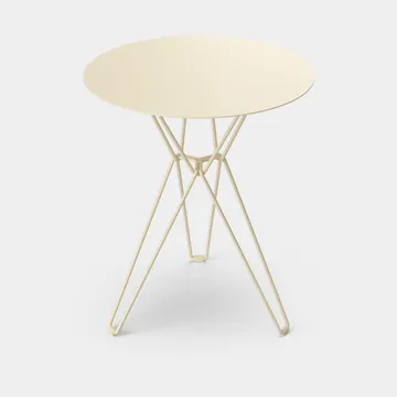 Tio cafébord Ø60 cm - Ivory - Massproductions