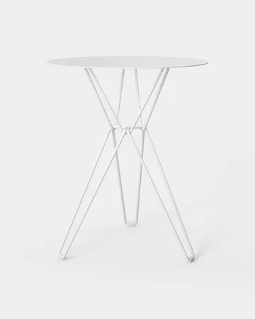 Tio cafébord Ø60 cm - White - Massproductions