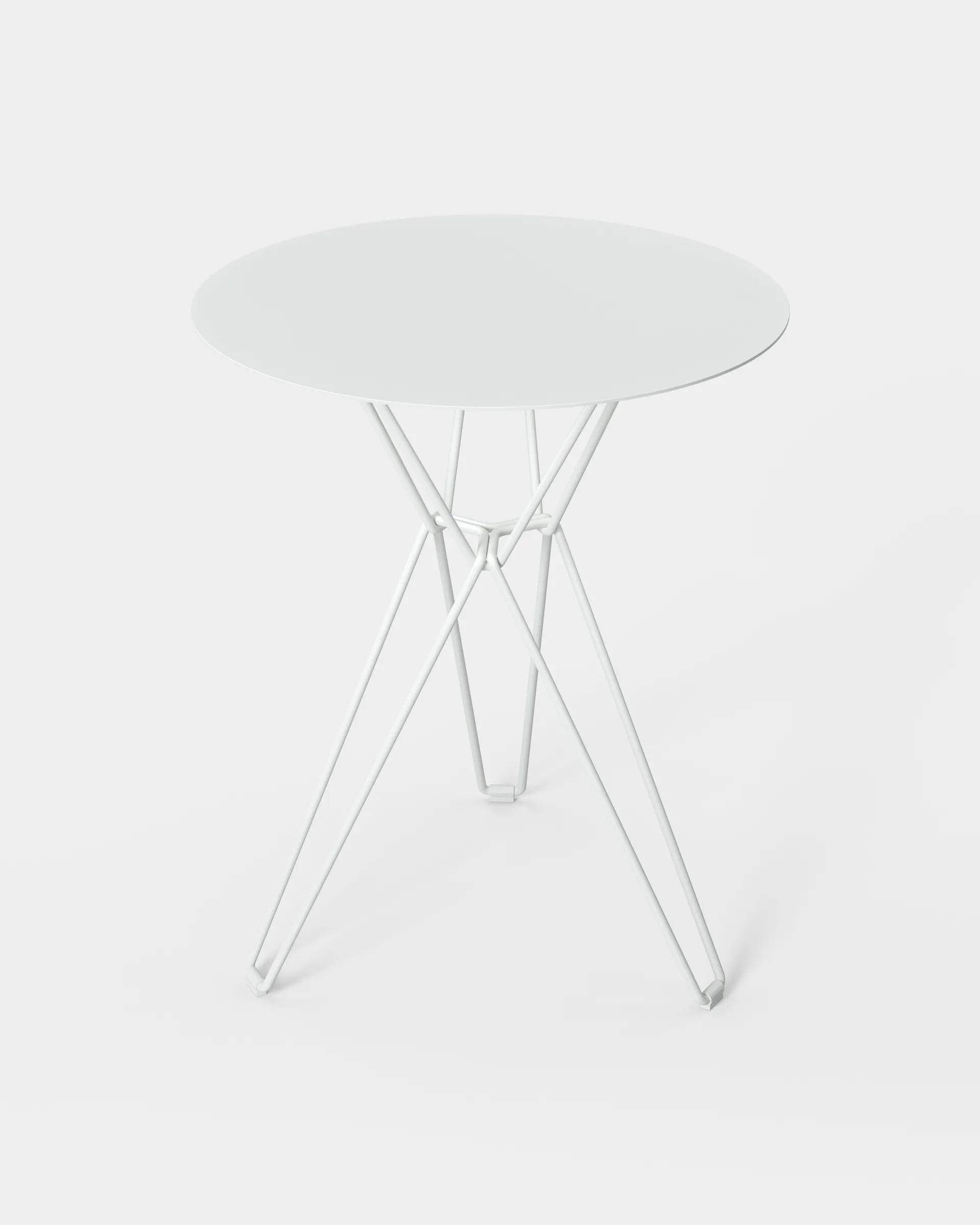 Tio cafébord Ø60 cm, White Massproductions
