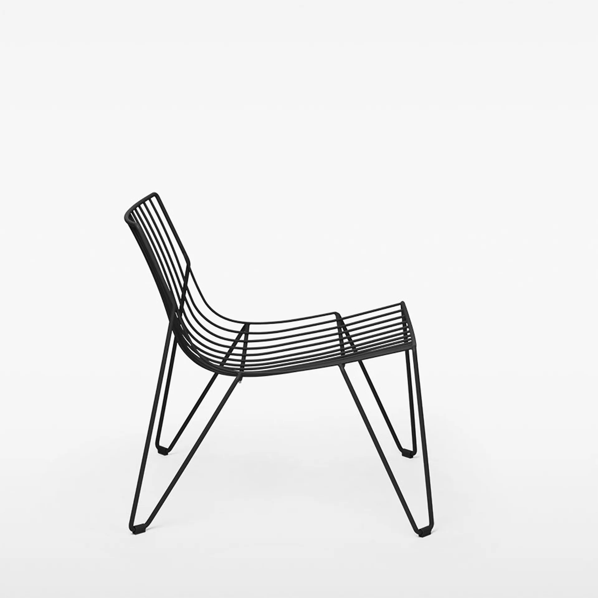 Tio easy chair loungestol, Black Massproductions