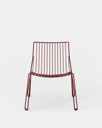 Tio easy chair loungestol - Wine Red - Massproductions