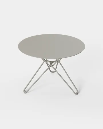 Tio sidobord Ø60 cm - Stone Grey - Massproductions