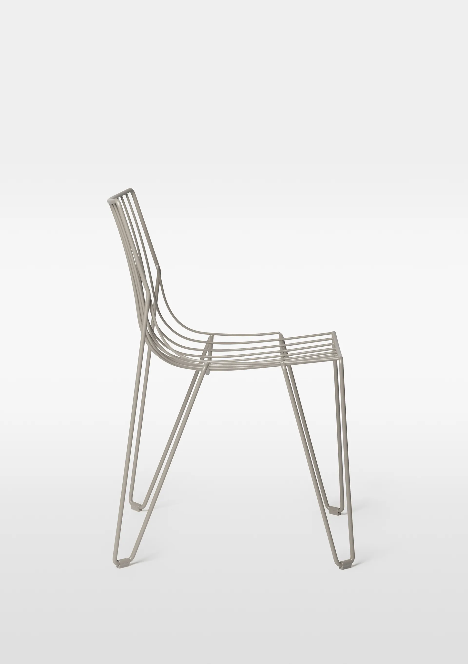 Tio stol, Stone Grey (grå) Massproductions
