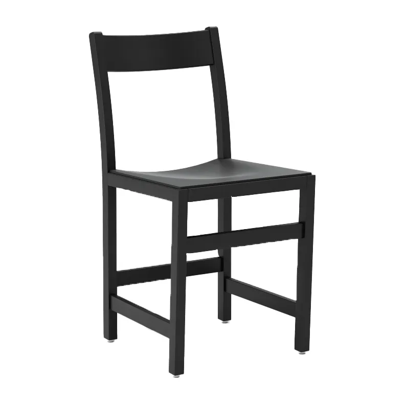 Waiter stol, Svartbetsad bok Massproductions