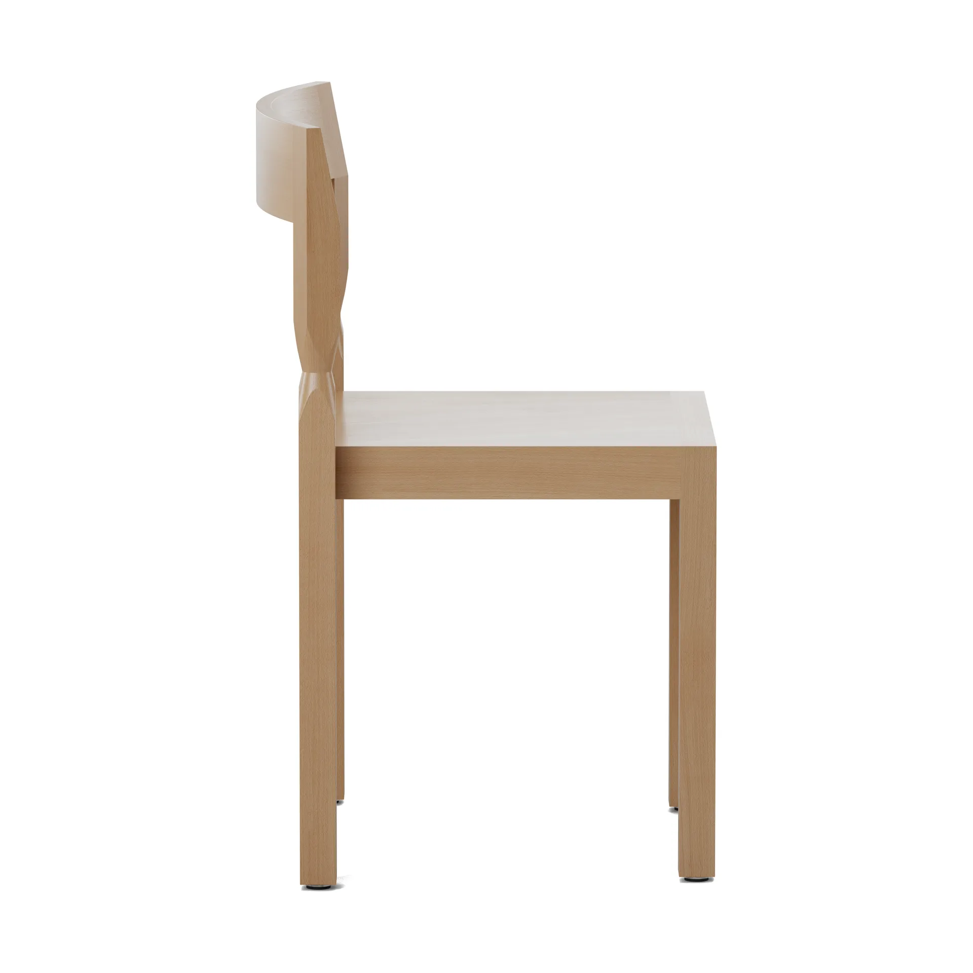 Woodwerk stol, Natural beech Massproductions