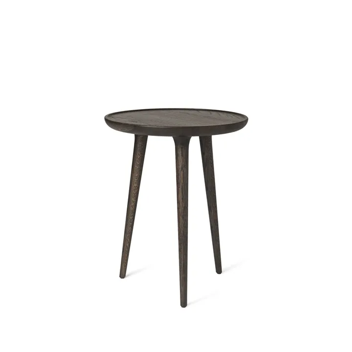 Accent sidobord - ek sirka grey, medium - Mater
