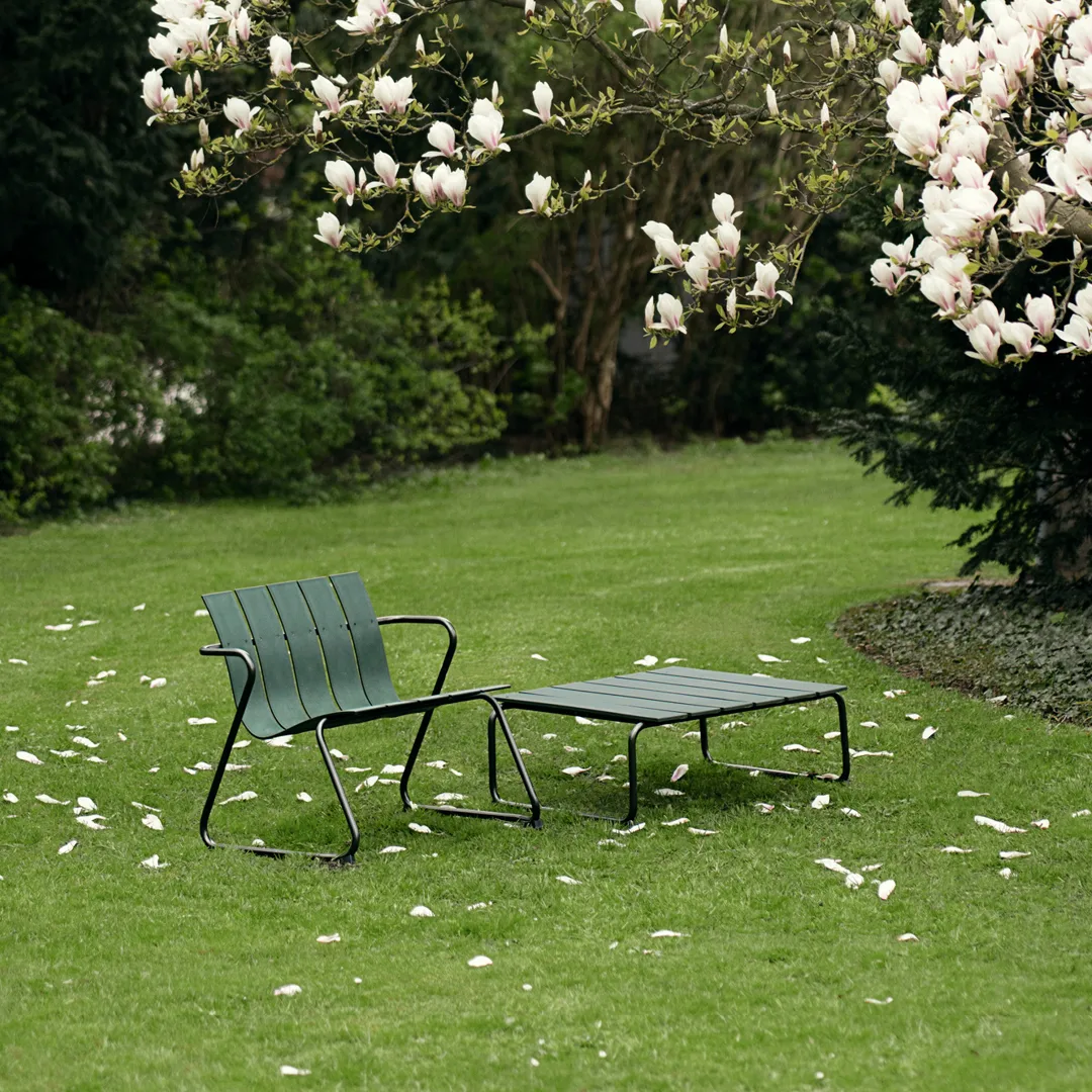 Ocean lounge table soffbord 70x70x30 cm, Green OC2 Mater