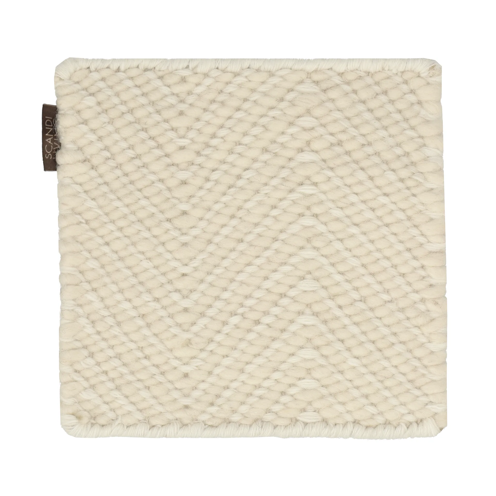 Mattprov Furrow ullmatta, Naturvit Material Samples