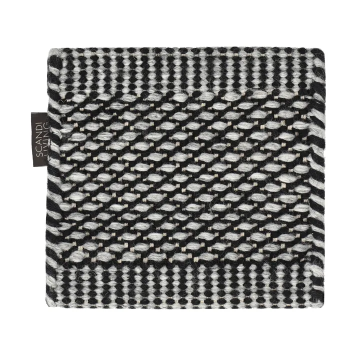 Mattprov Lea ullmatta - Svart - Material Samples