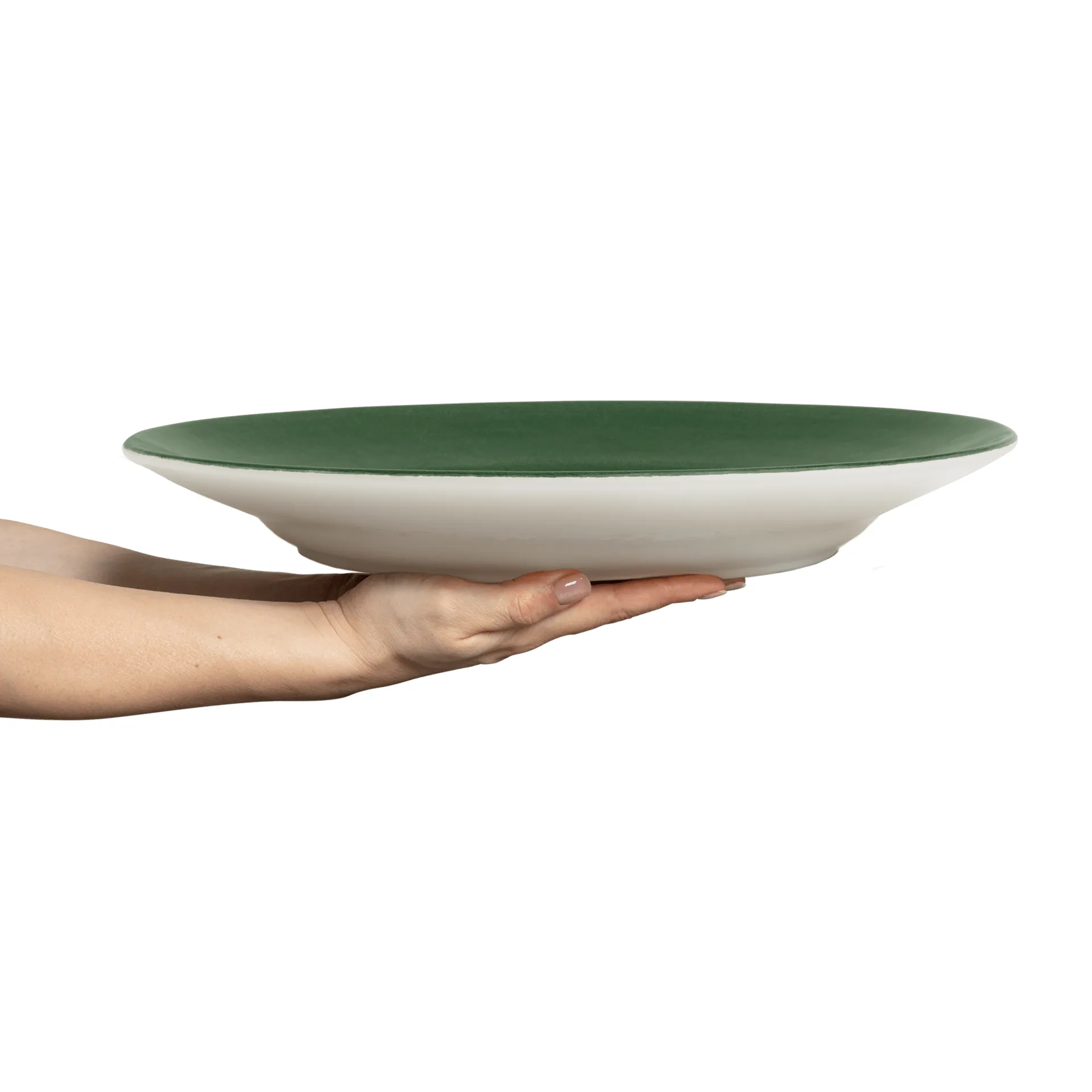Basic serveringsfat Ø41 cm, Forest green Mateus