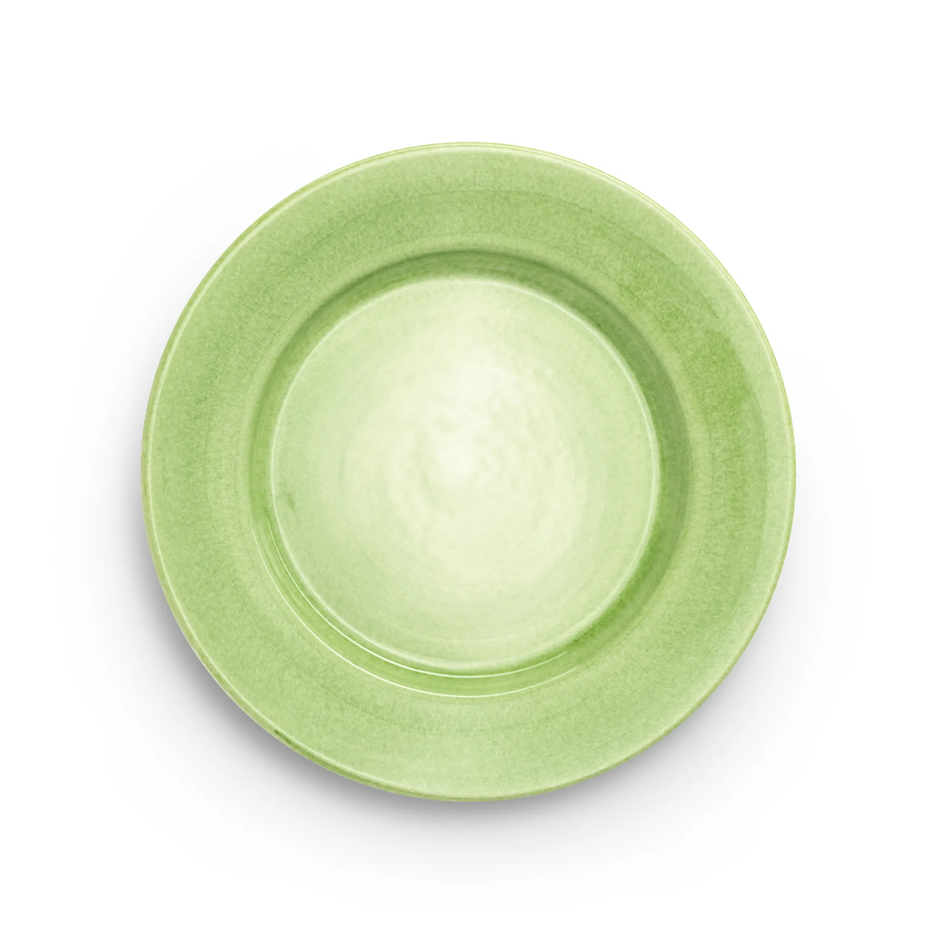 Basic tallrik 25 cm, Grön Mateus