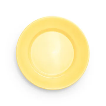 Basic tallrik 25 cm - Gul - Mateus