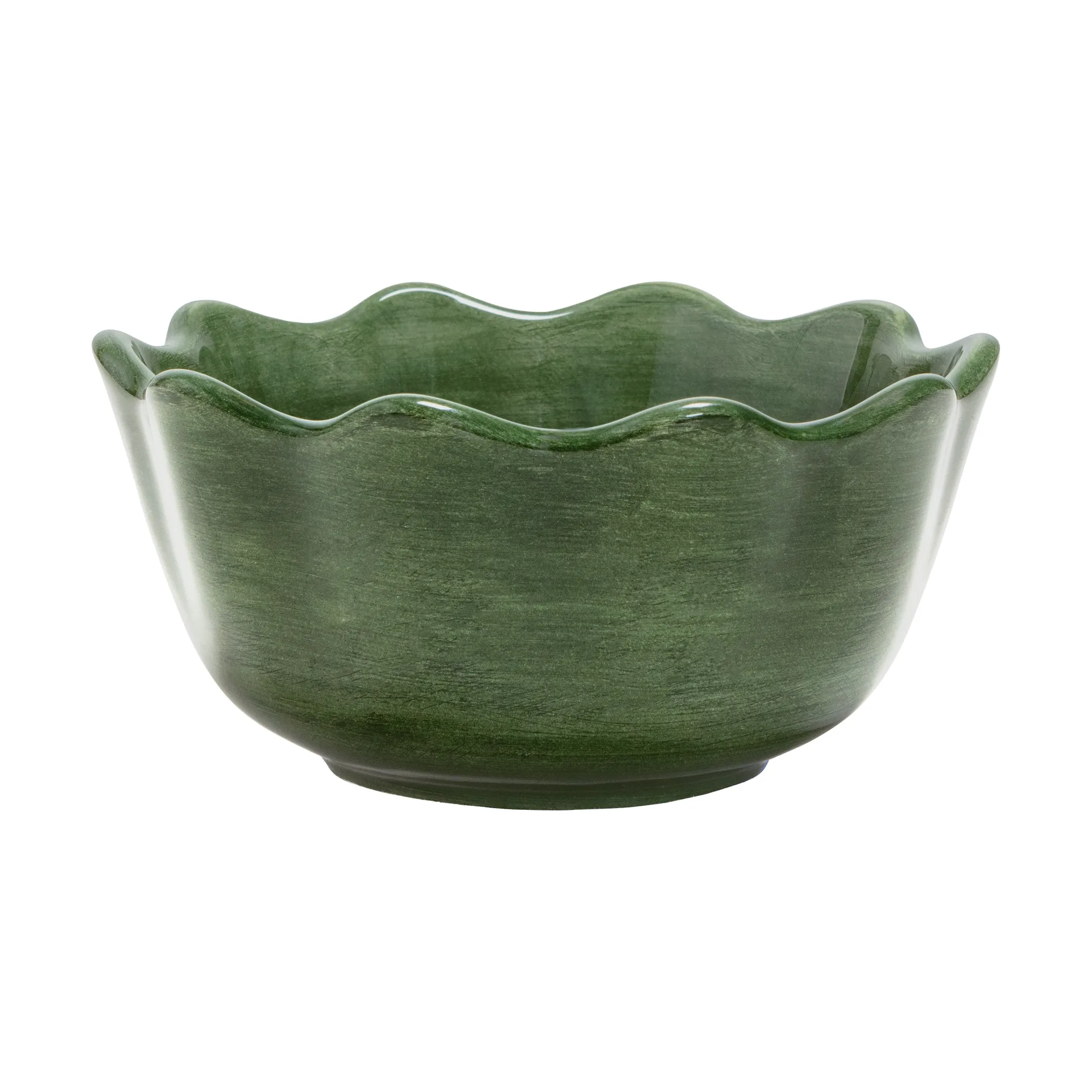 Oyster skål Ø13 cm, Forest green Mateus