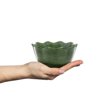 Oyster skål Ø13 cm - Forest green - Mateus