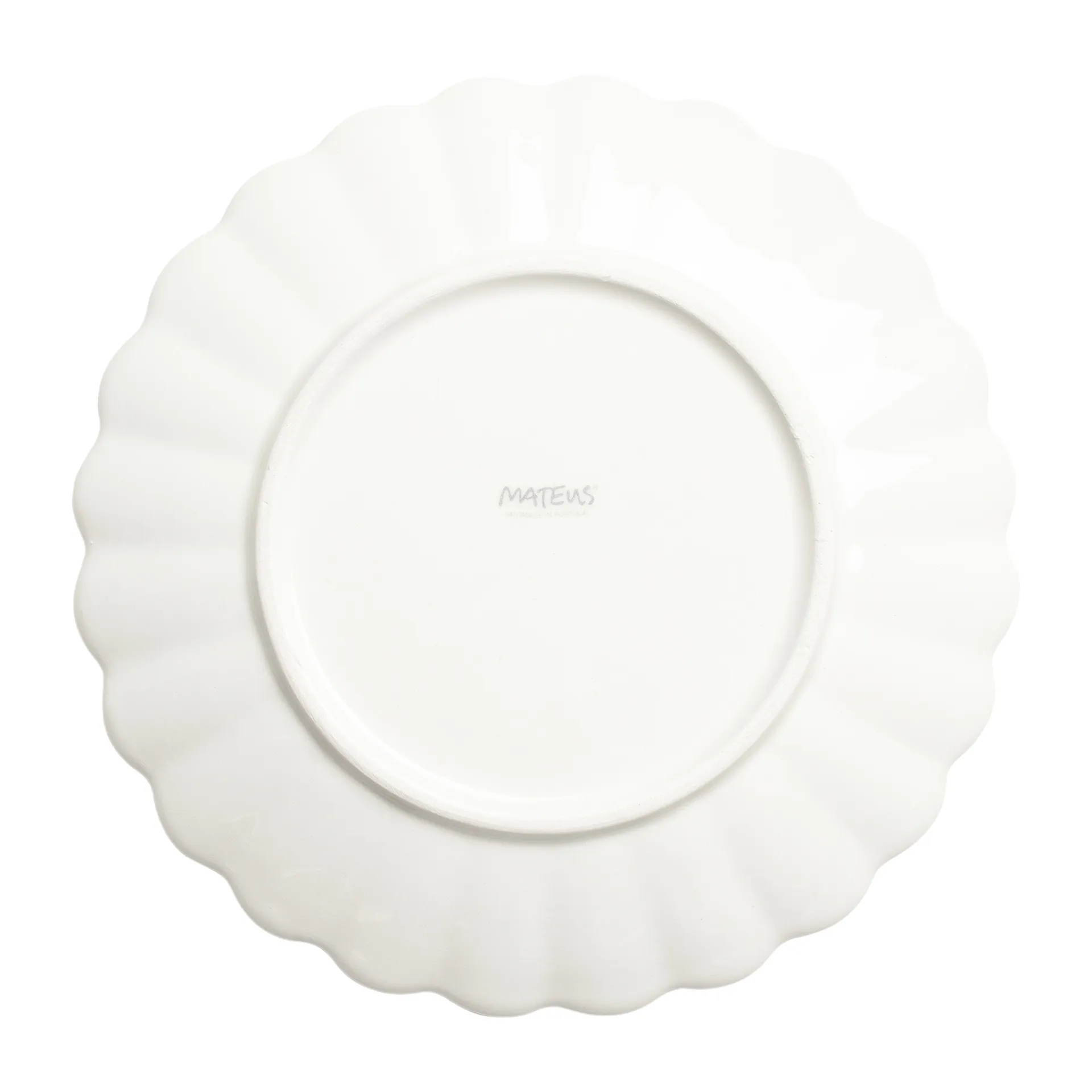 Oyster tallrik 20 cm, Röd Mateus