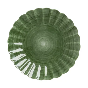 Oyster tallrik 28 cm - Forest green - Mateus