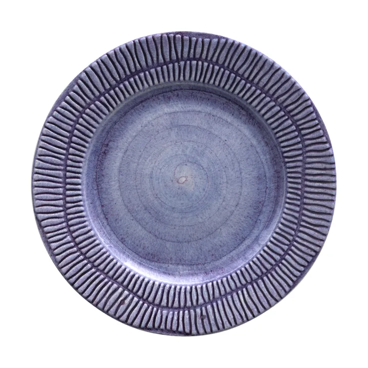 Stripes tallrik Ø21 cm - Viol - Mateus