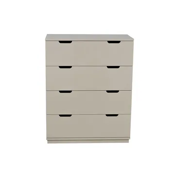 Aoko byrå 4 lådor - Beige - Mavis