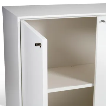 Volt sideboard 80x148 cm - Vitlack - Mavis