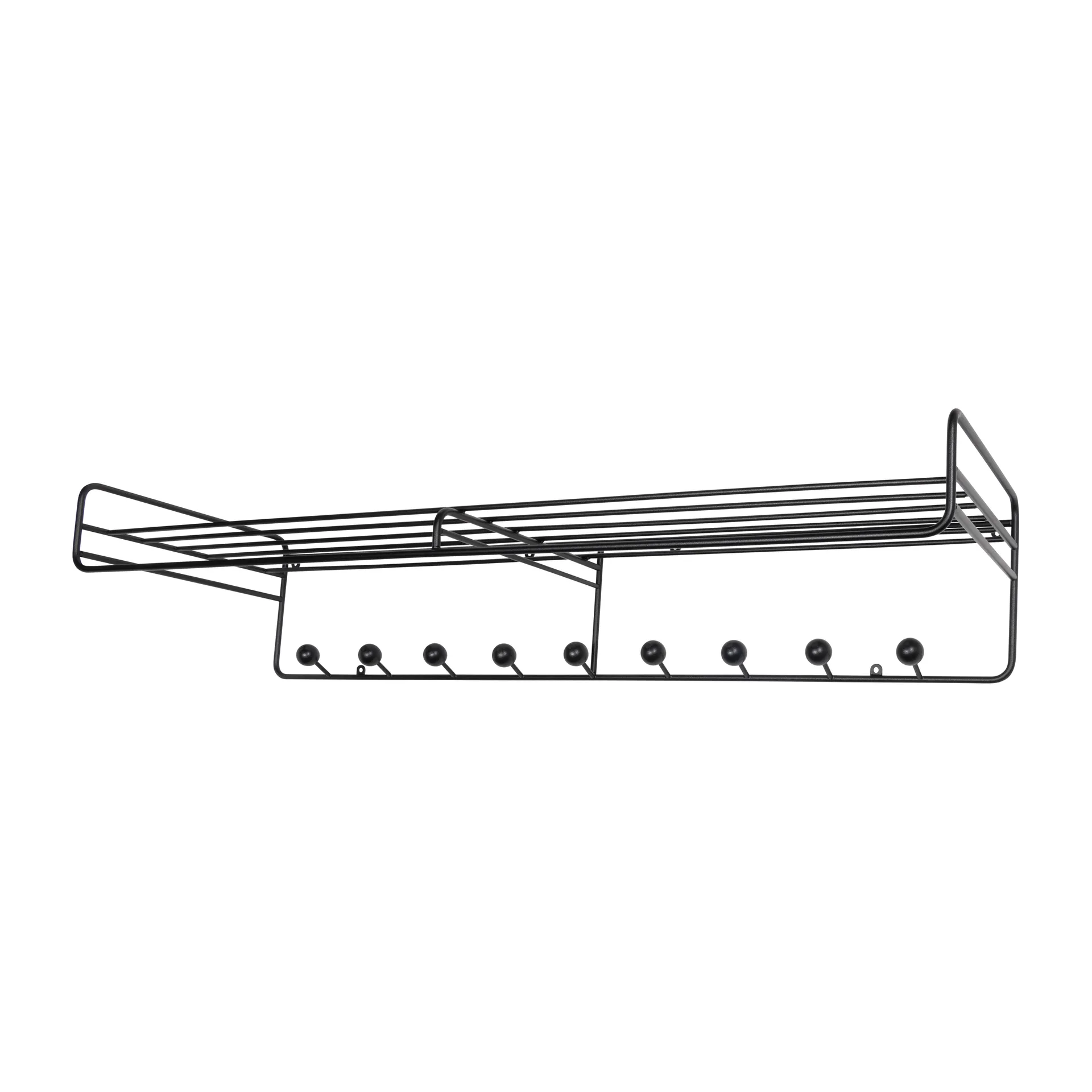 Bill Hat rack L hatthylla, Svart Maze