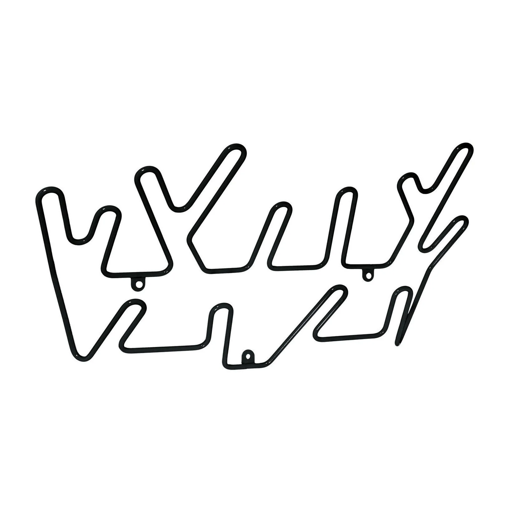 Crown hängare, svart Maze