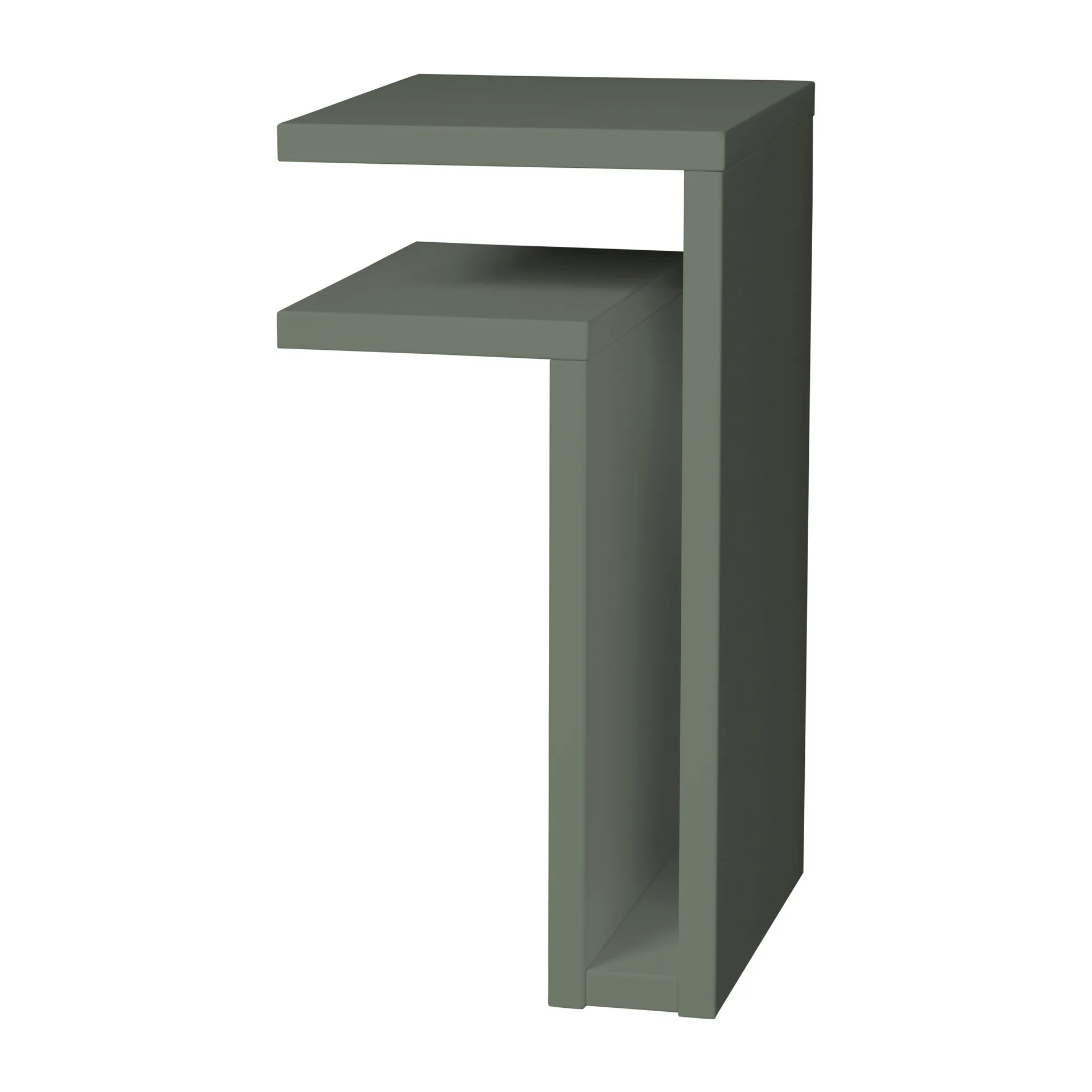 F-shelf vägghylla green grey, Hylla åt vänster Maze