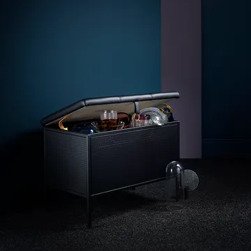 Frank förvaringsbänk - Svart - Maze