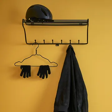 Hat Rack hatthylla - svart - Maze