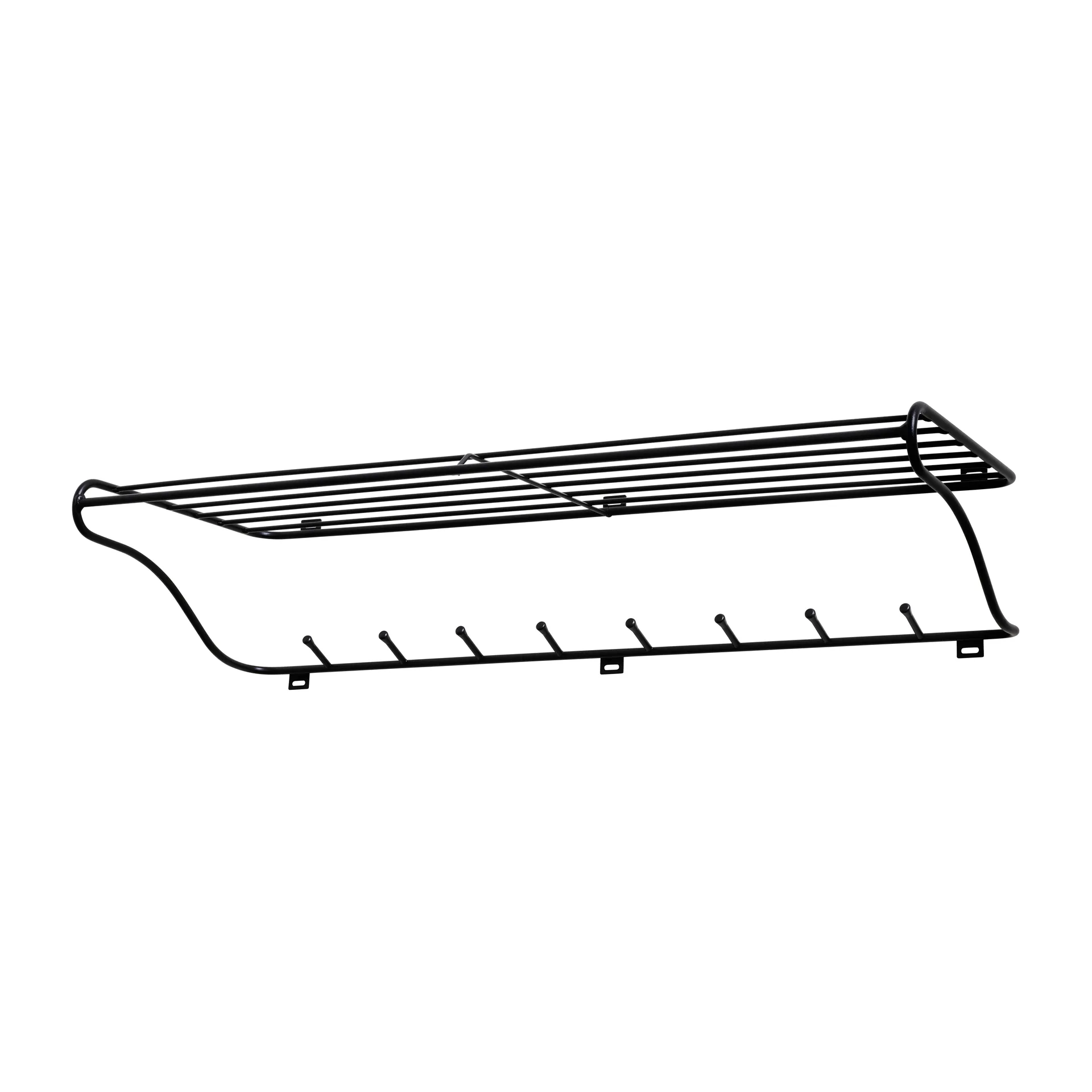Hat Rack L hatthylla, svart Maze