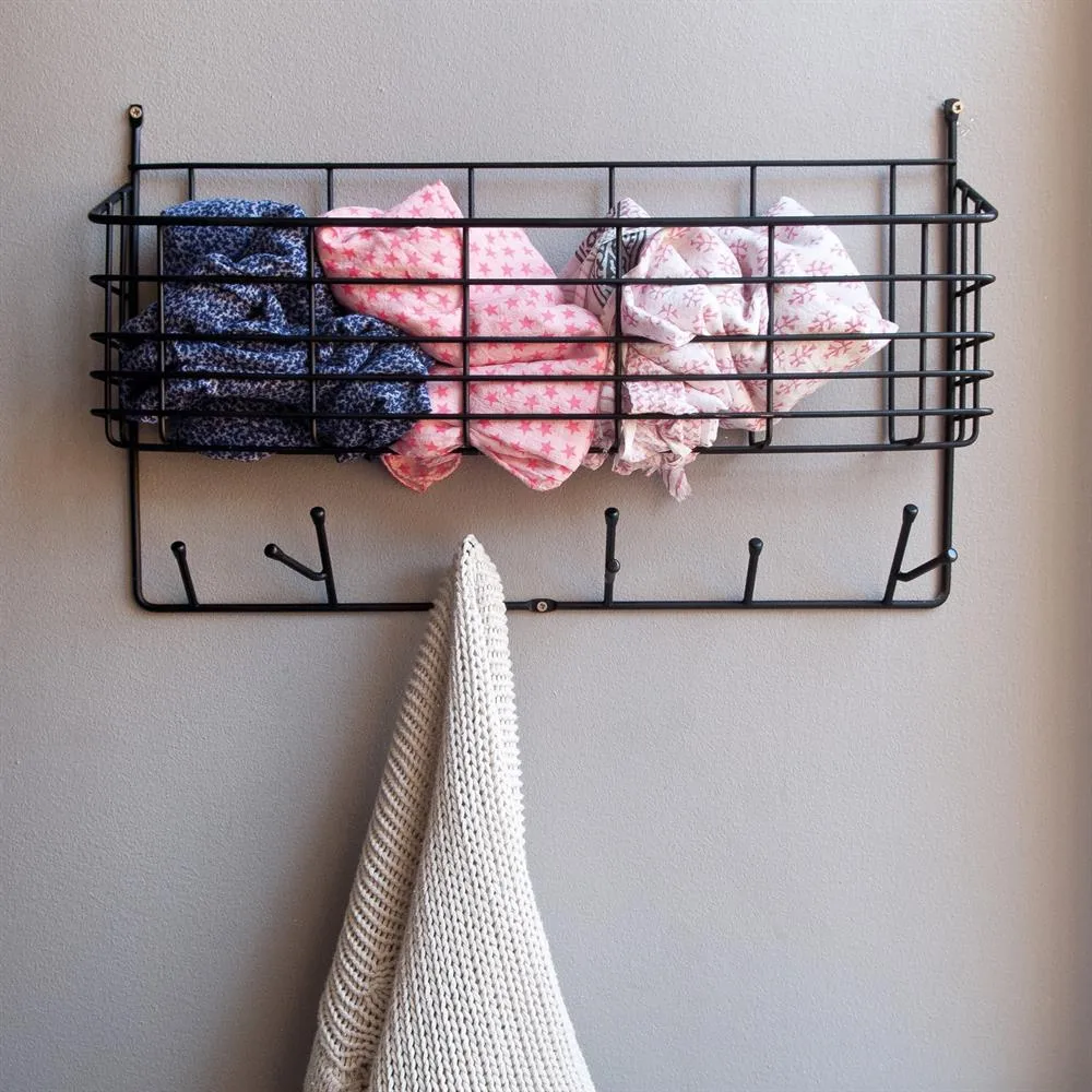 Mitten Shelf L hylla, svart Maze