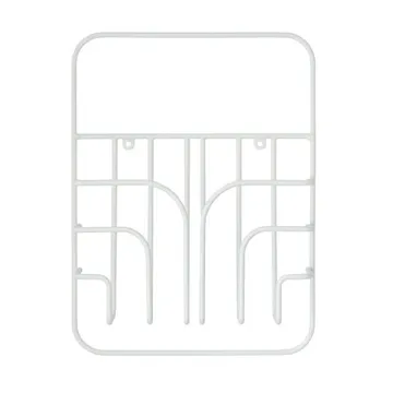 Now S tidningsställ - vit - Maze