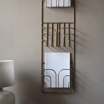 Now tidningsställ - Mässing - Maze