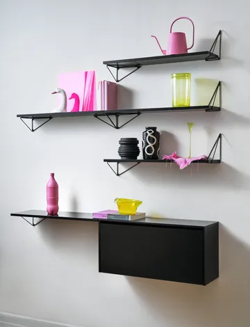Pythagoras Cabinet väggskåp 38x80 cm - Black - Maze