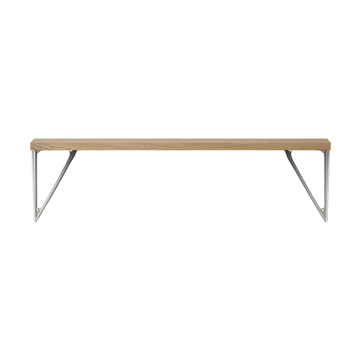 Pythagoras hylla, Ek-vit, 20x80 cm - Maze