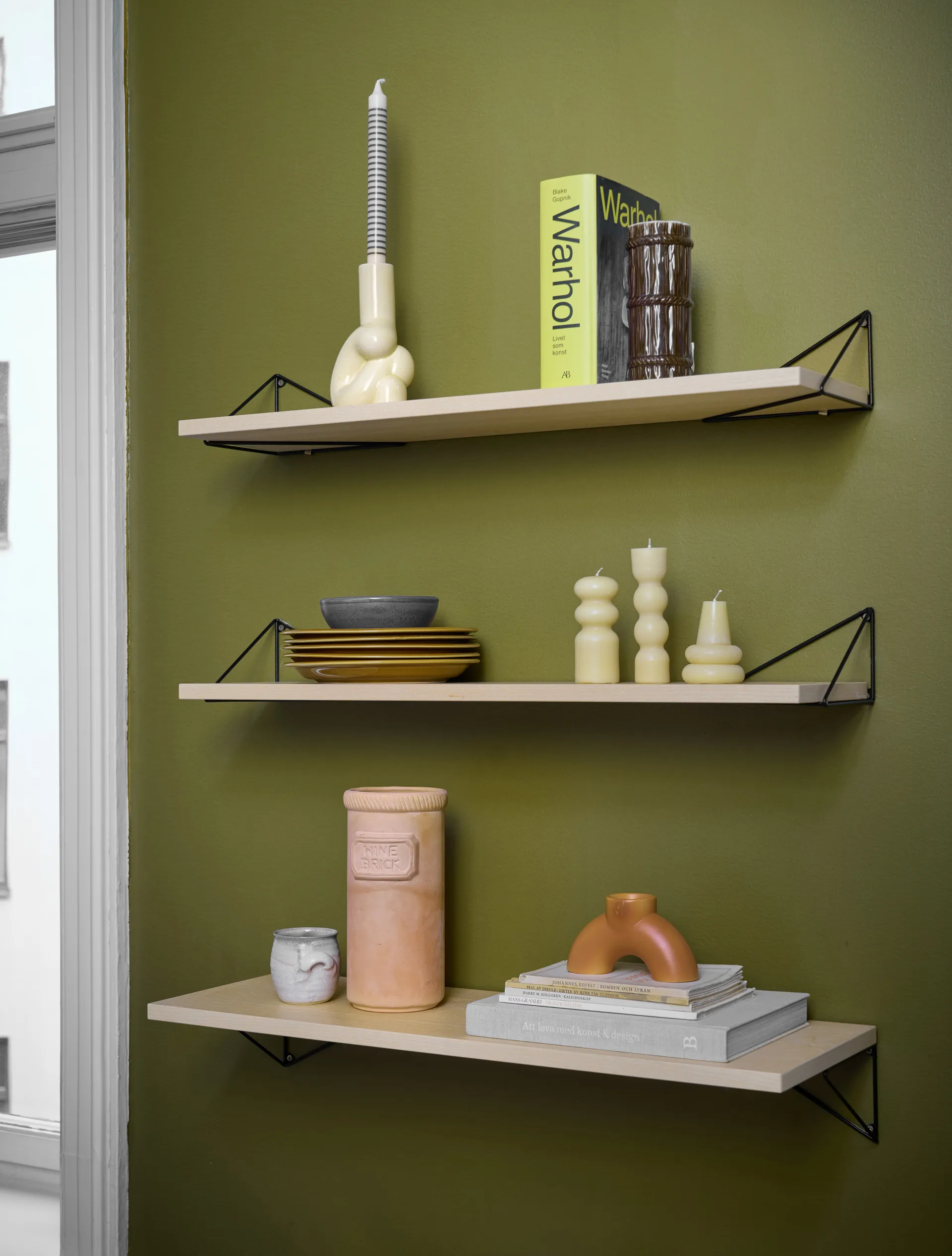Pythagoras Shelf L hyllplan, Ash Maze