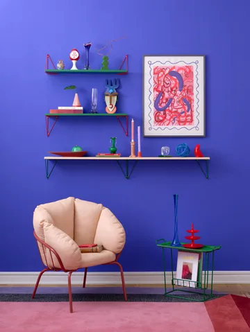 Pythagoras Shelf L hyllplan - Ash - Maze