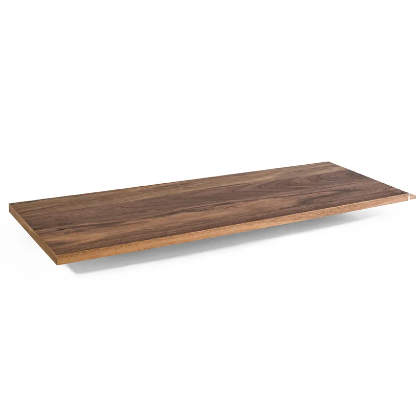Pythagoras Shelf L hyllplan, Valnöt Maze