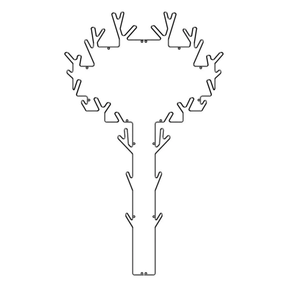 Tree Hanger, svart Maze
