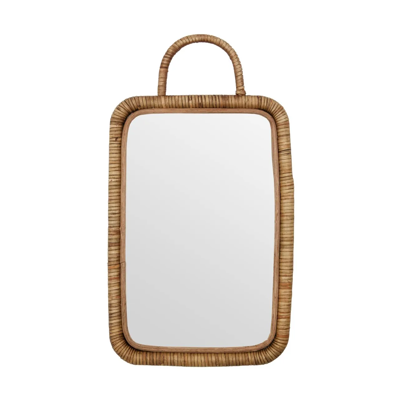 Baki spegel med ram 24x36 cm, Natur Meraki