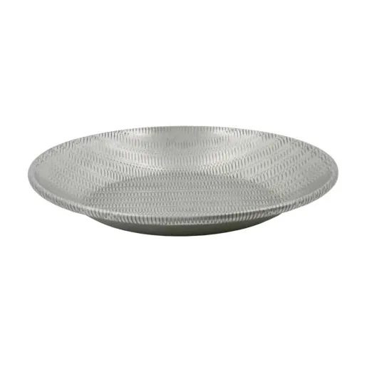 Malva bricka Ø20 cm, Antiksilver Meraki
