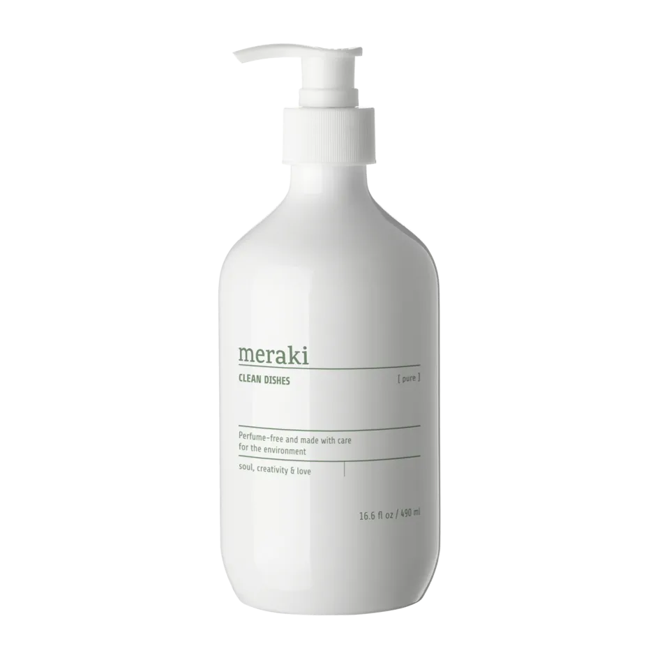 Meraki diskmedel pure, 490 ml Meraki