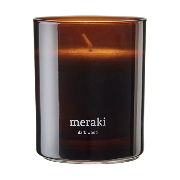 Meraki doftljus, 35 timmar - Dark wood - Meraki