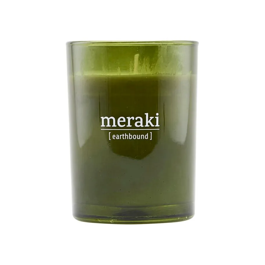 Meraki doftljus grönt glas 35 timmar, Earthbound Meraki
